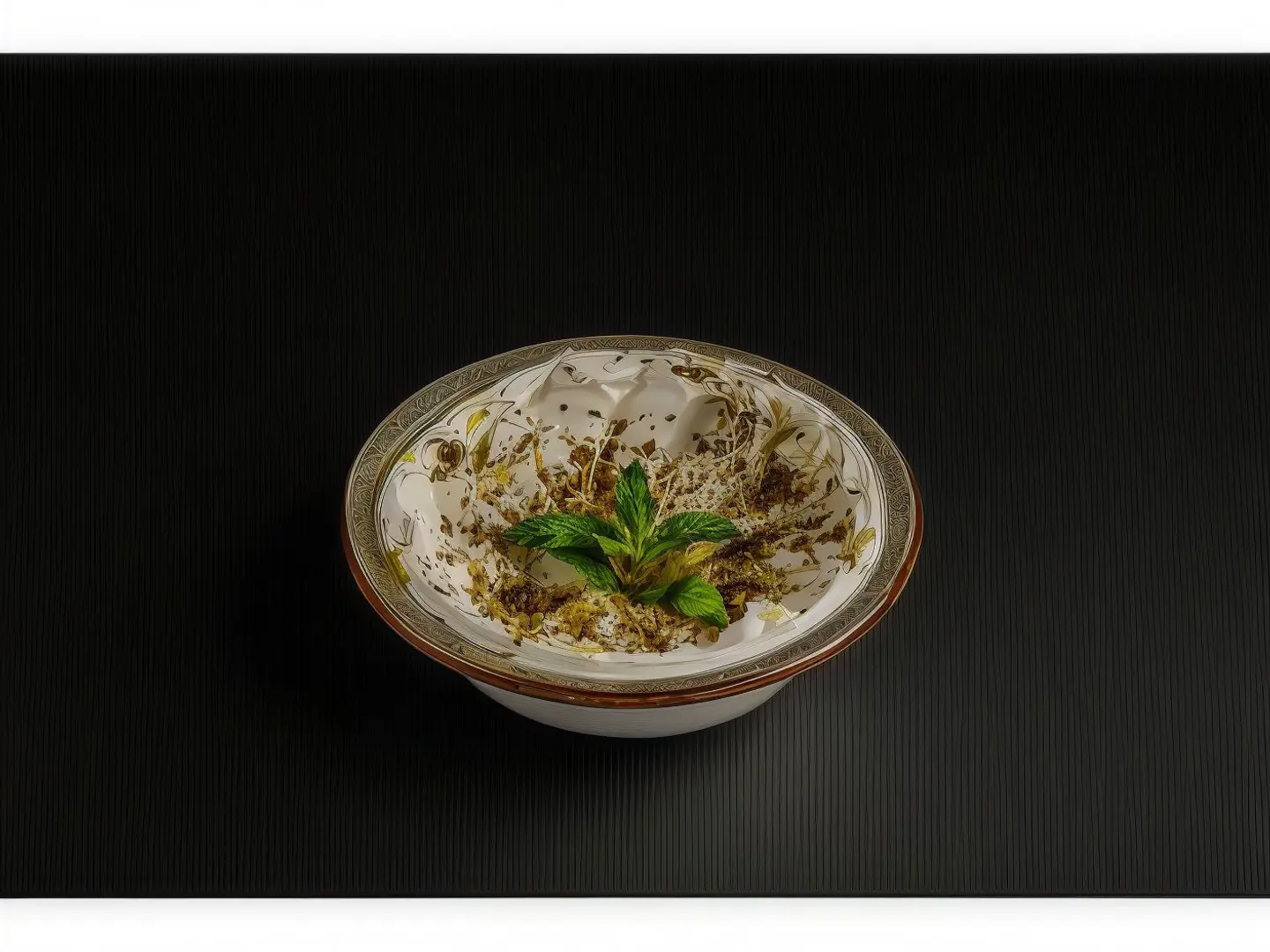 Labnah And Thyme Dish