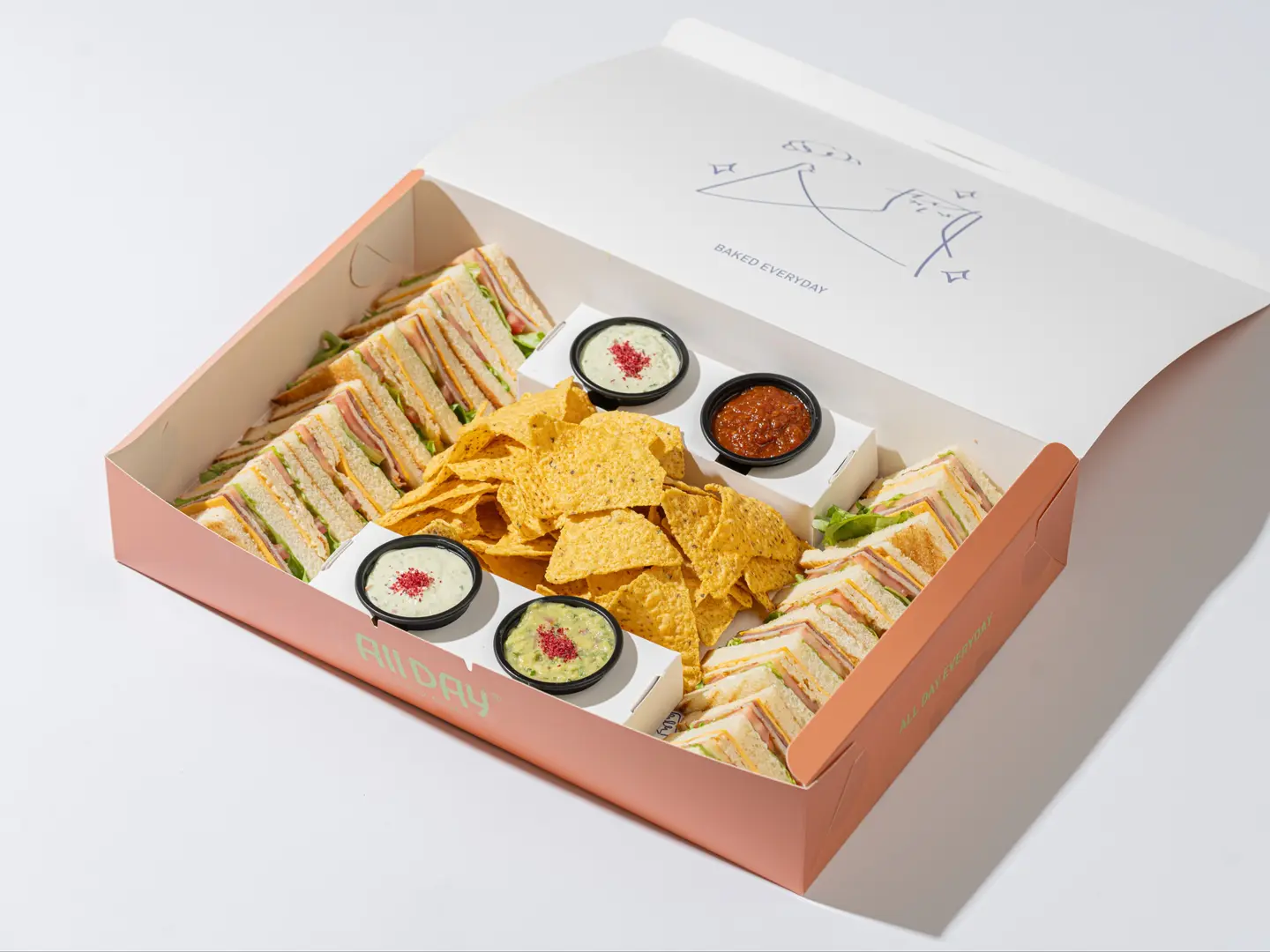 Club Sandwich Box