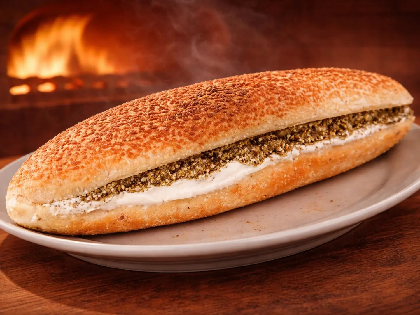 Labneh With Thyme Kaak