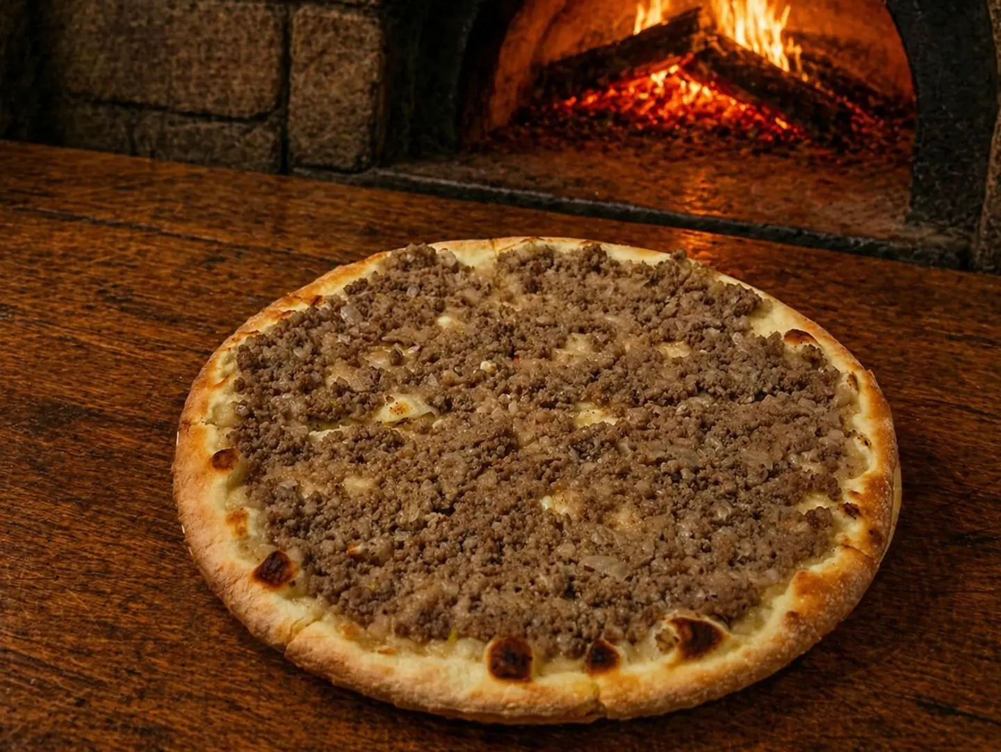 Meat With Dough Manqusha