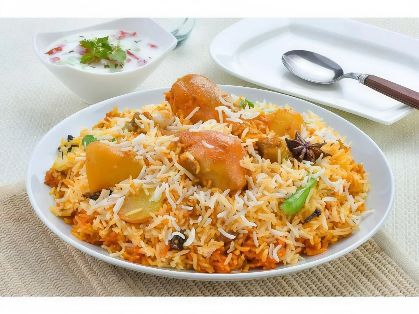 Butter Chicken Biryani