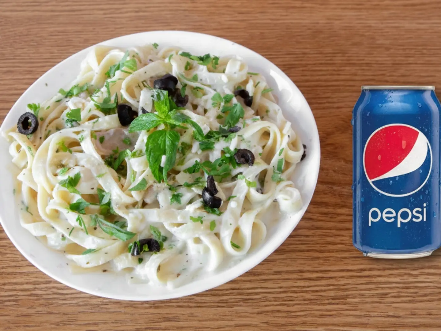 Fettucine Vegetables Meal