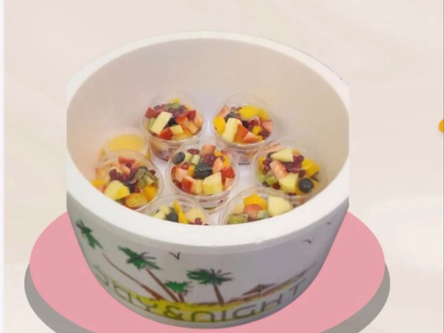 7 Mini Fruit Salad
