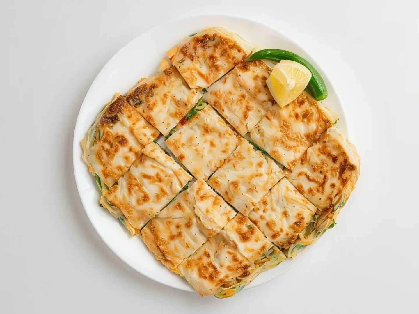 Chicken With Cheddar Cheese Mutabbak