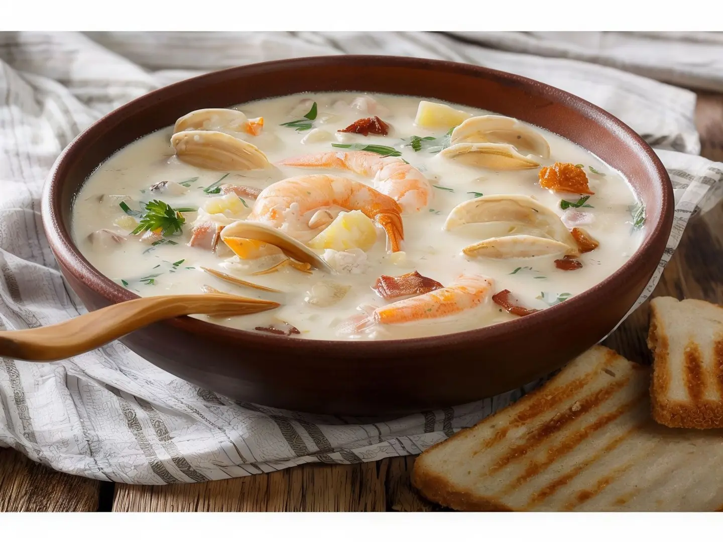 Seafood Soup Cream