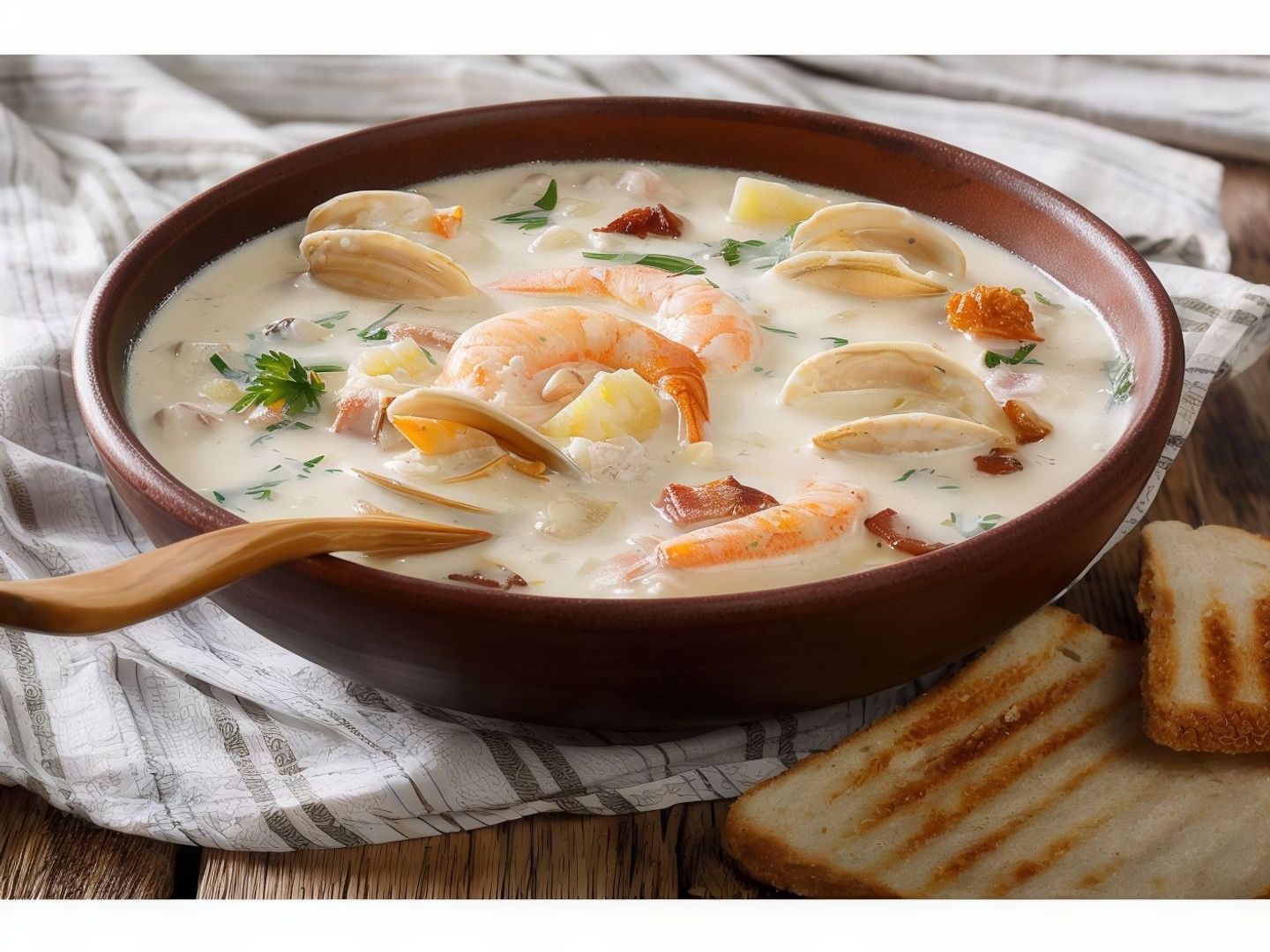 Seafood Soup Cream