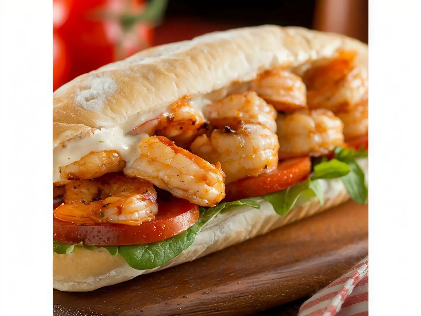 Fried Shrimp Sandwich