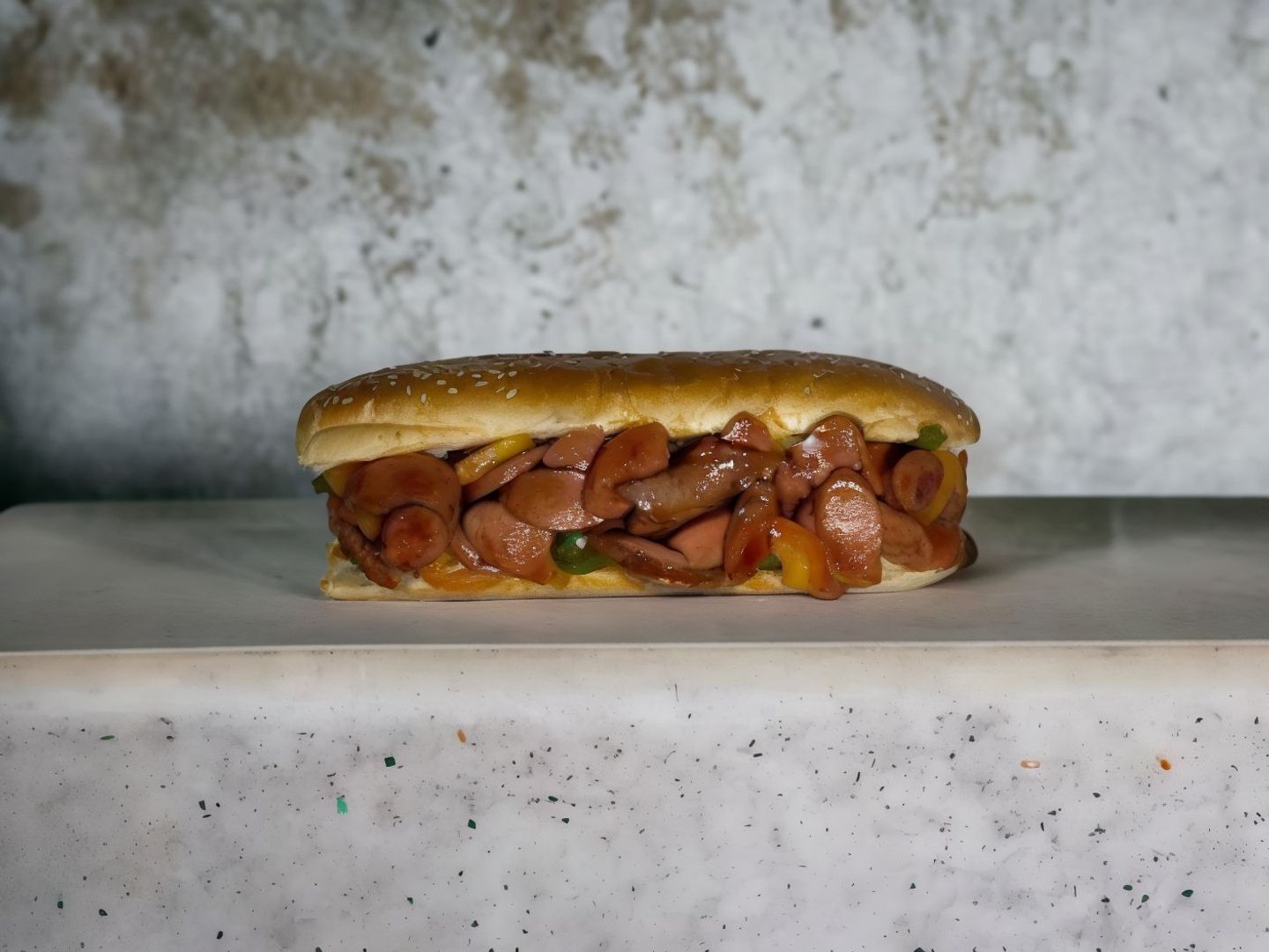 Mexican Hotdog Sandwich