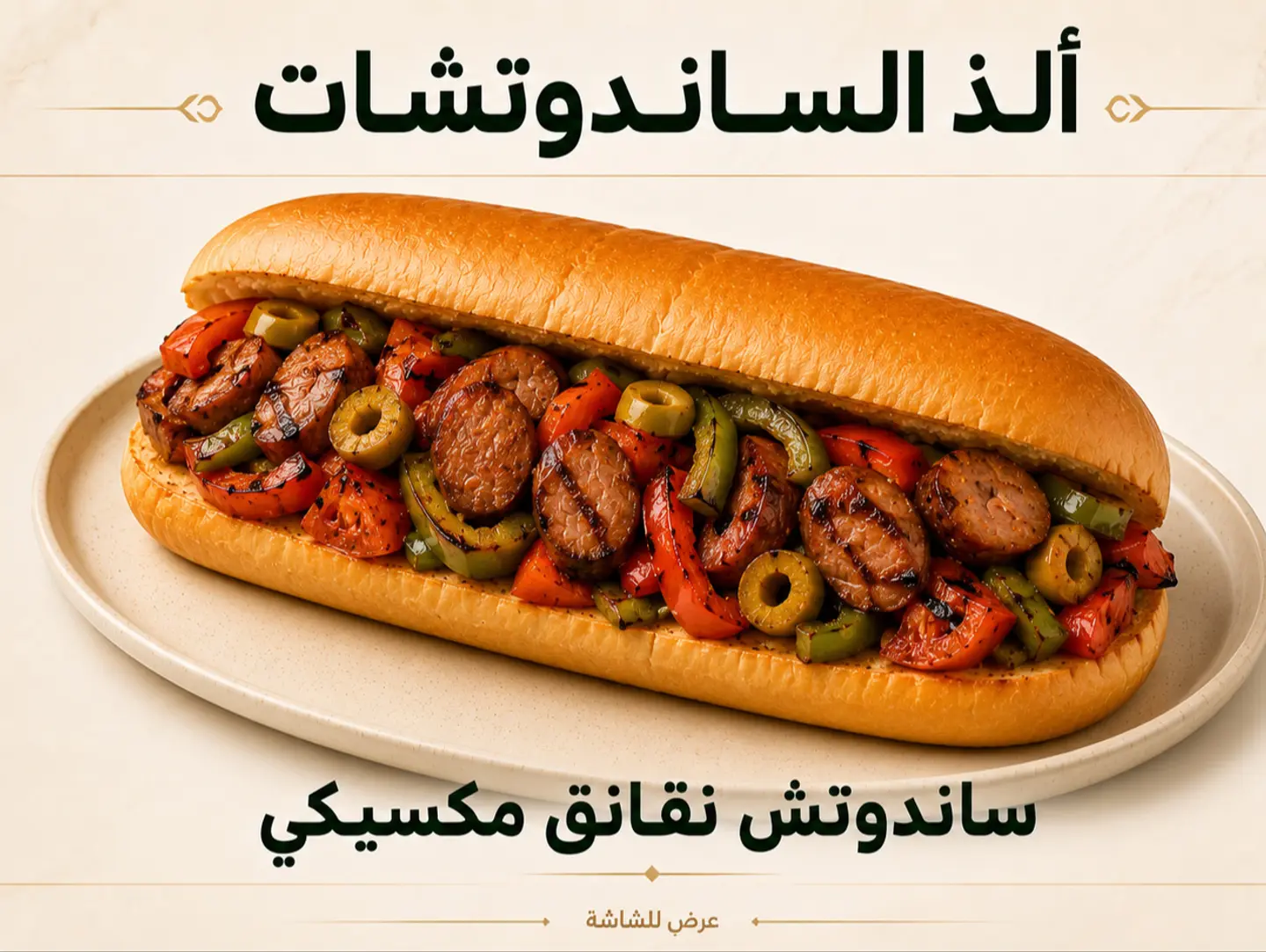ساندوتش هوت دوق مكسيكي
