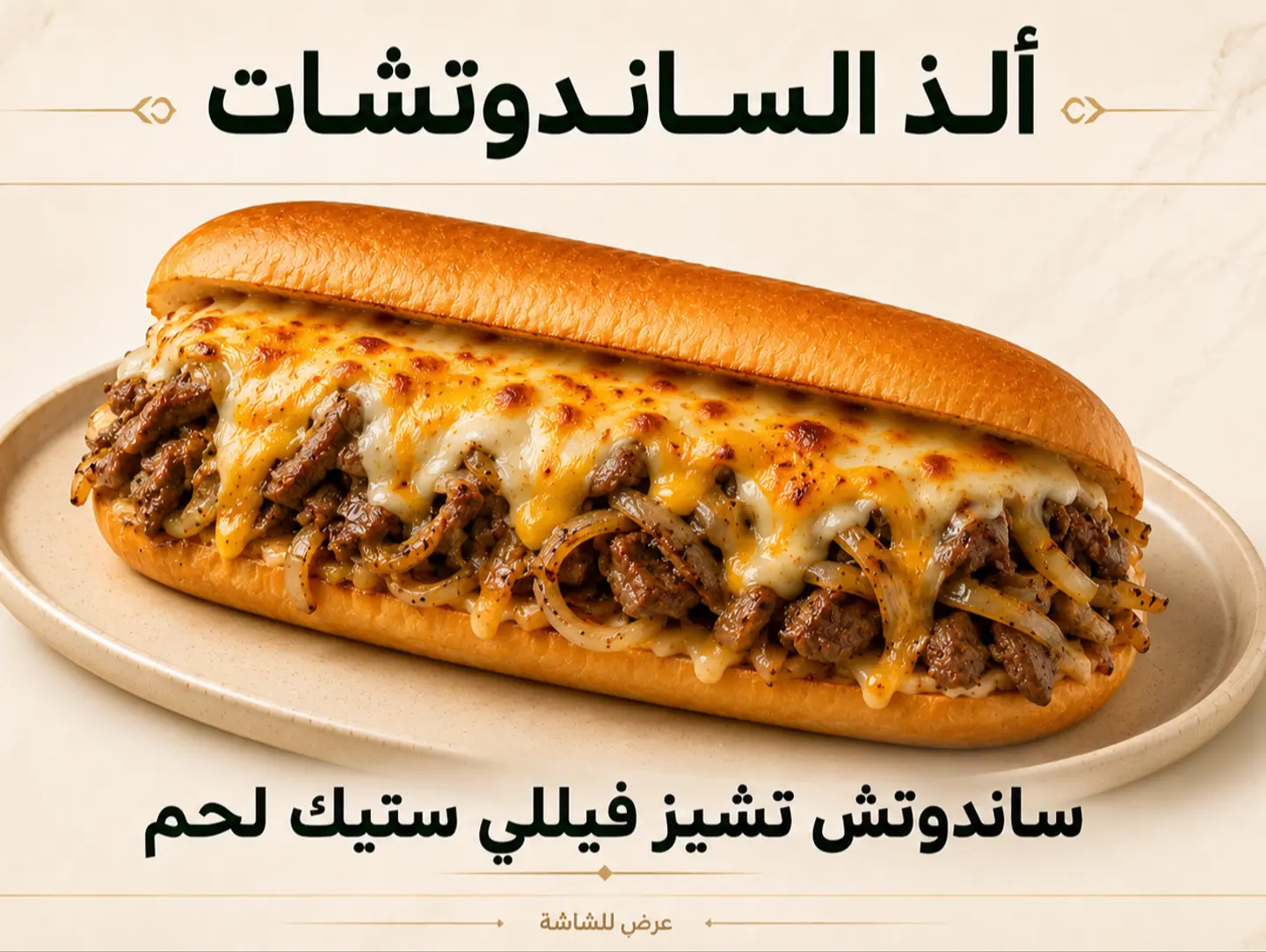 فيلي ستيك ساندويتش