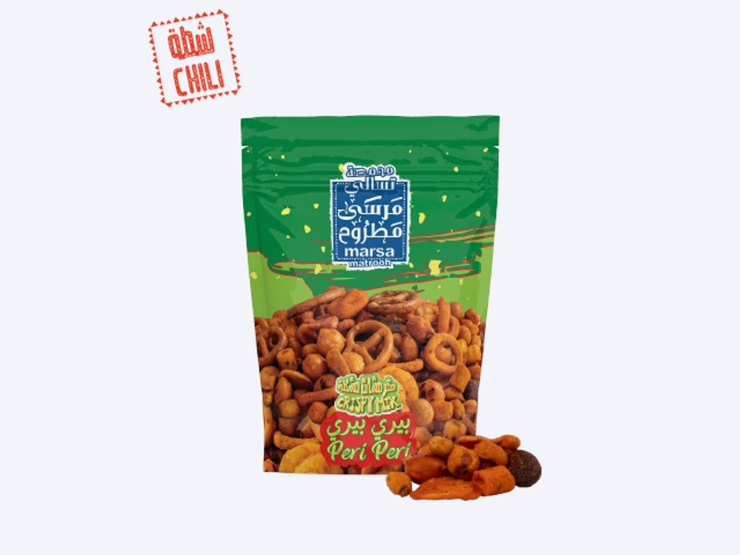 Peri Peri Flavored Crisps 125g