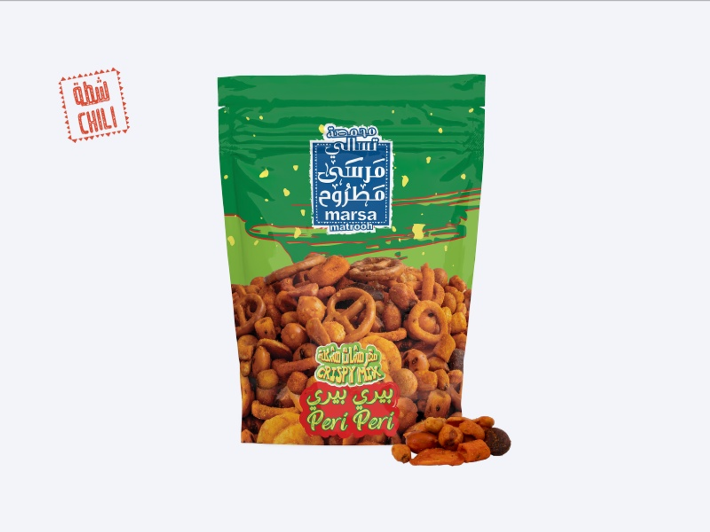 Peri Peri Flavored Crisps 125g