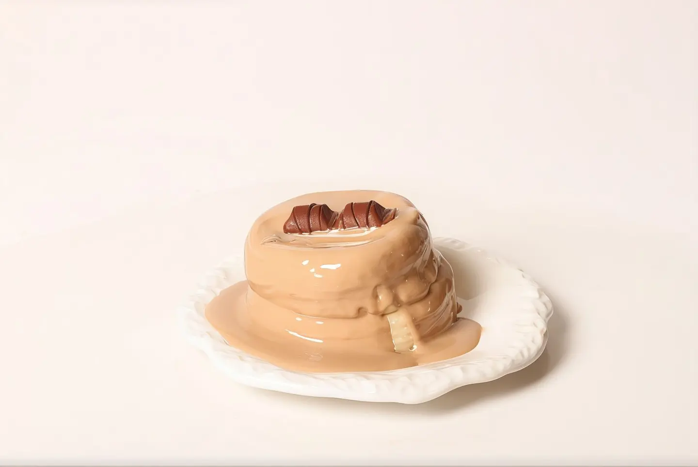 Japanese Fluffy Cake With Kinder