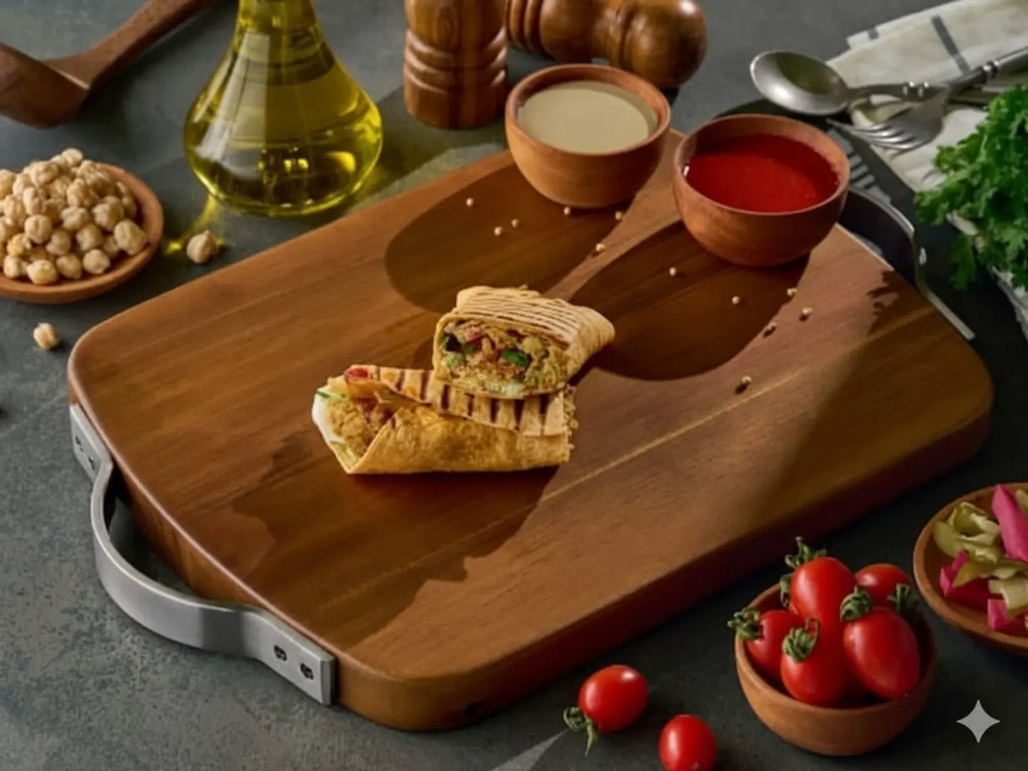 صبه صاج بالحمص