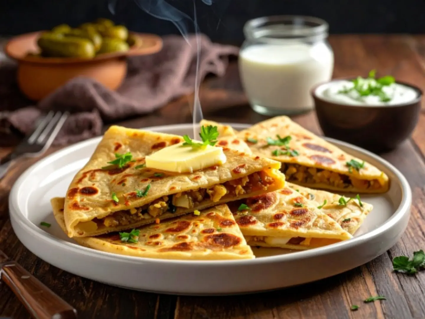 Qeema Paratha