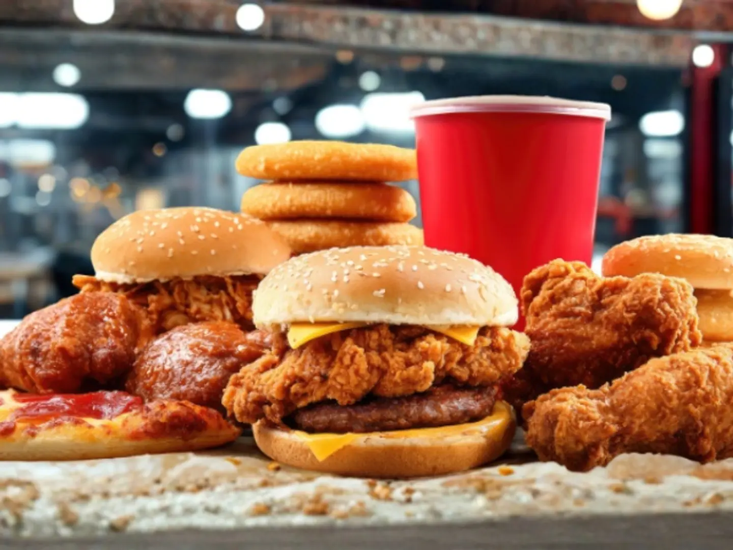 Zinger Burger With Meal