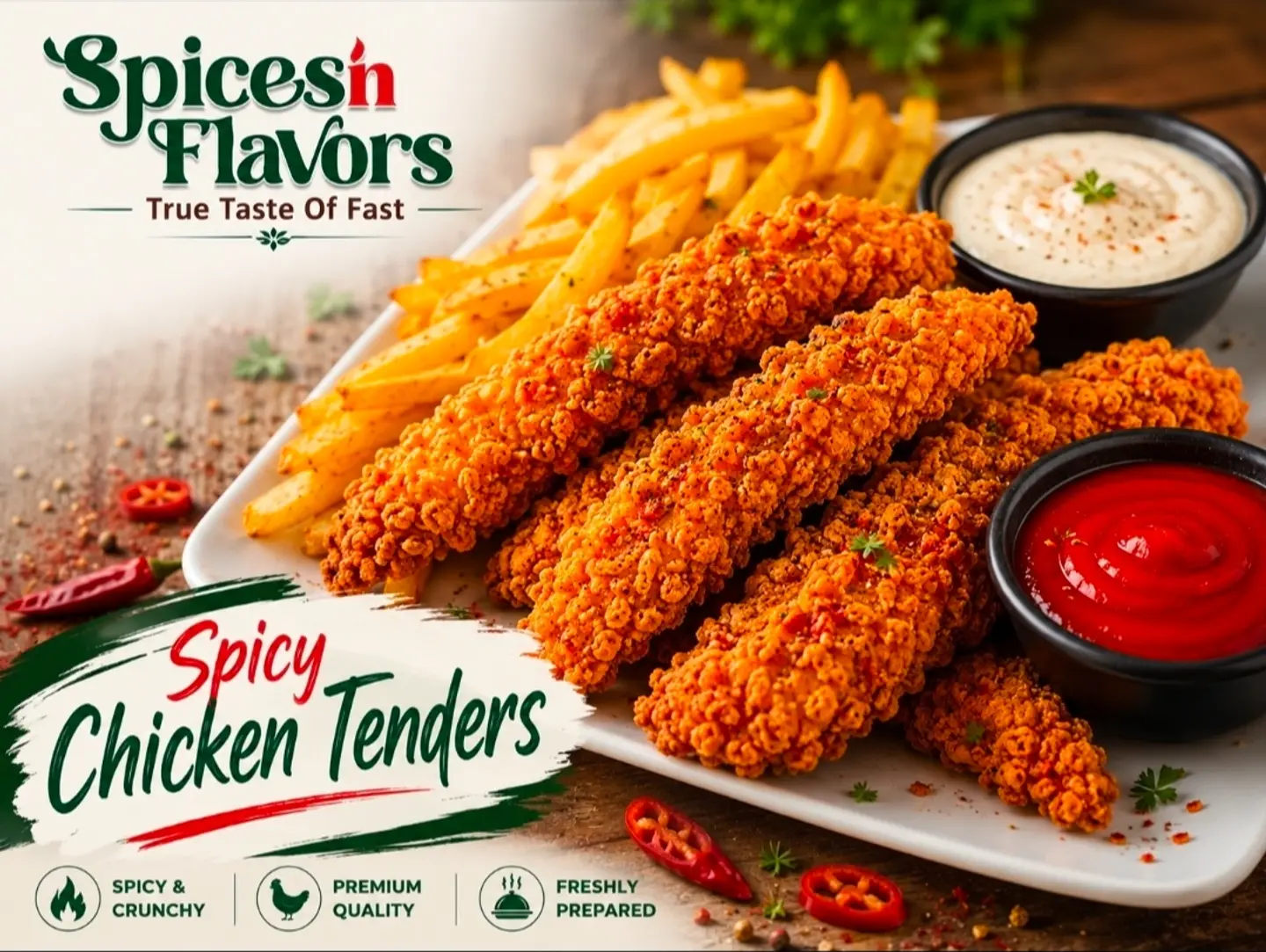 Spicy Chicken Tenders