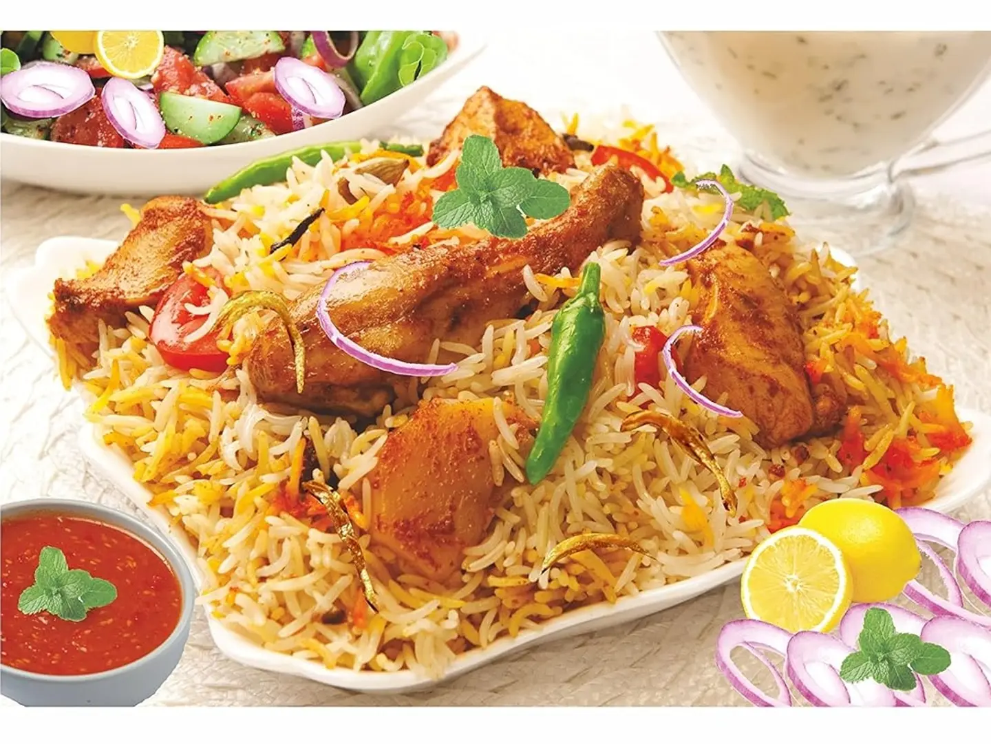 Karachi Chicken Biryani