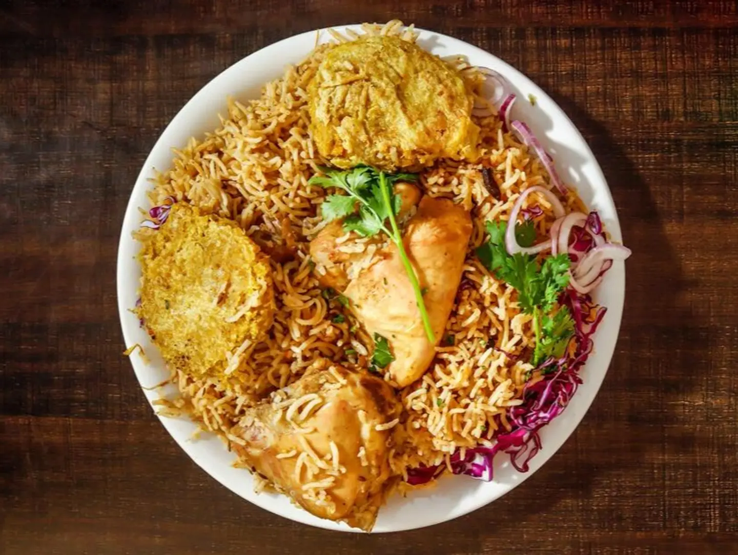Yakhni Pulao Chicken Shami Kabab Double