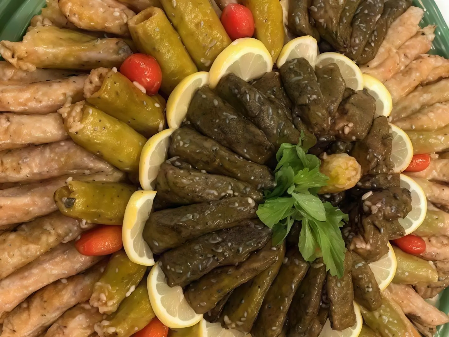 مشكل محاشي وسط