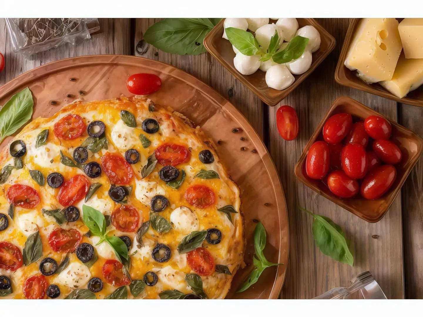 Cheese Pie With Olives