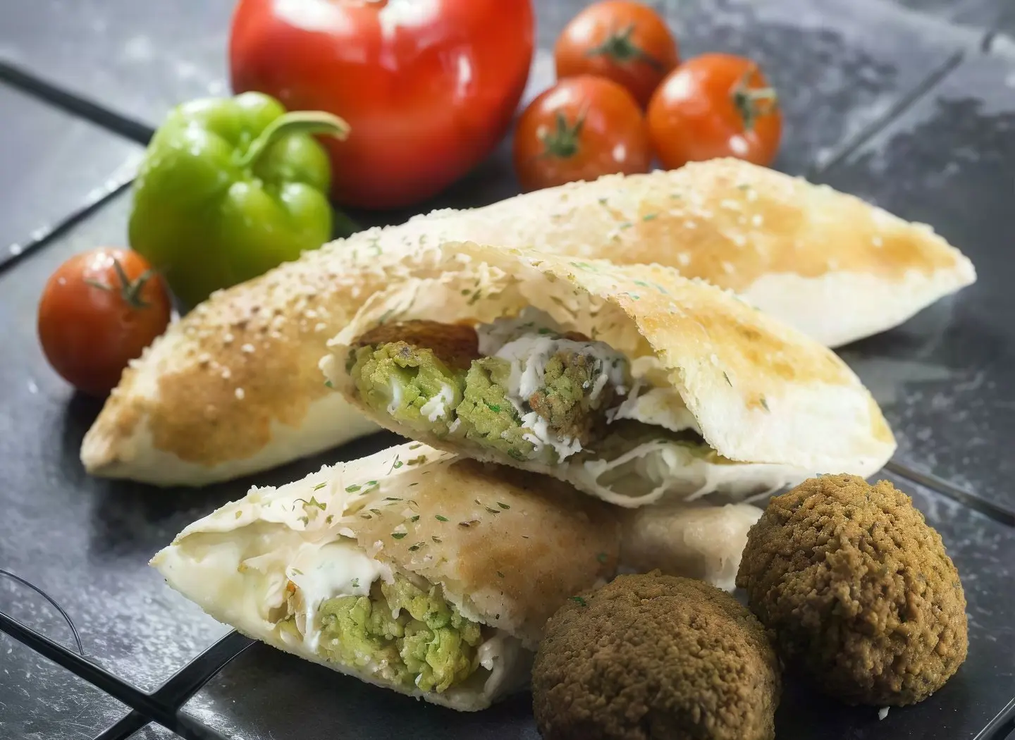 Falafel With Labneh