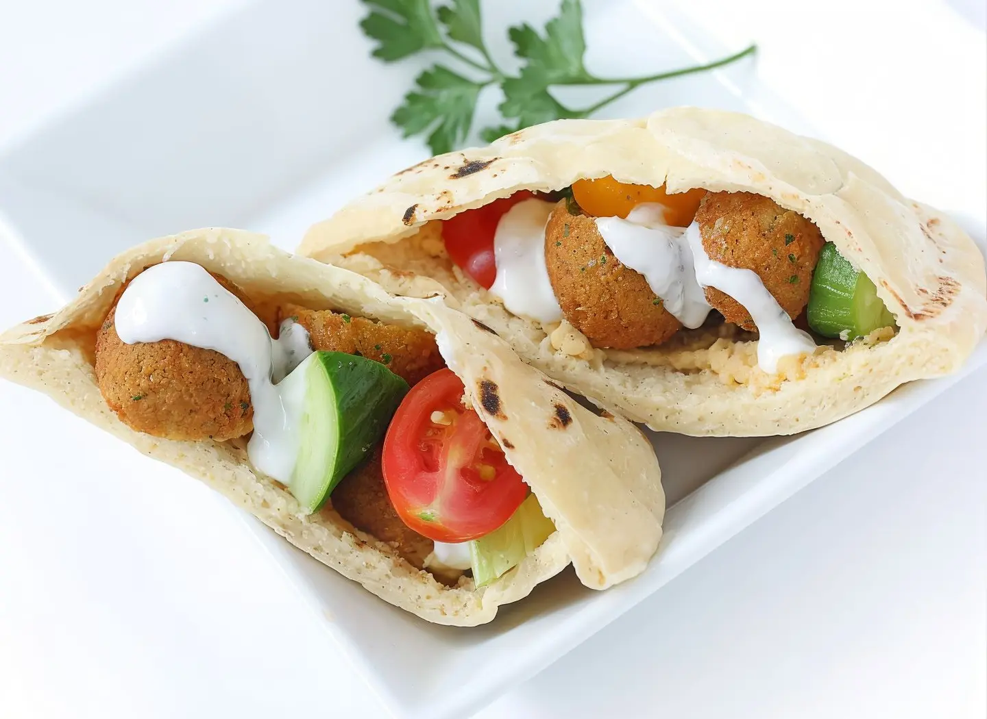 Falafel With Cream Cheese