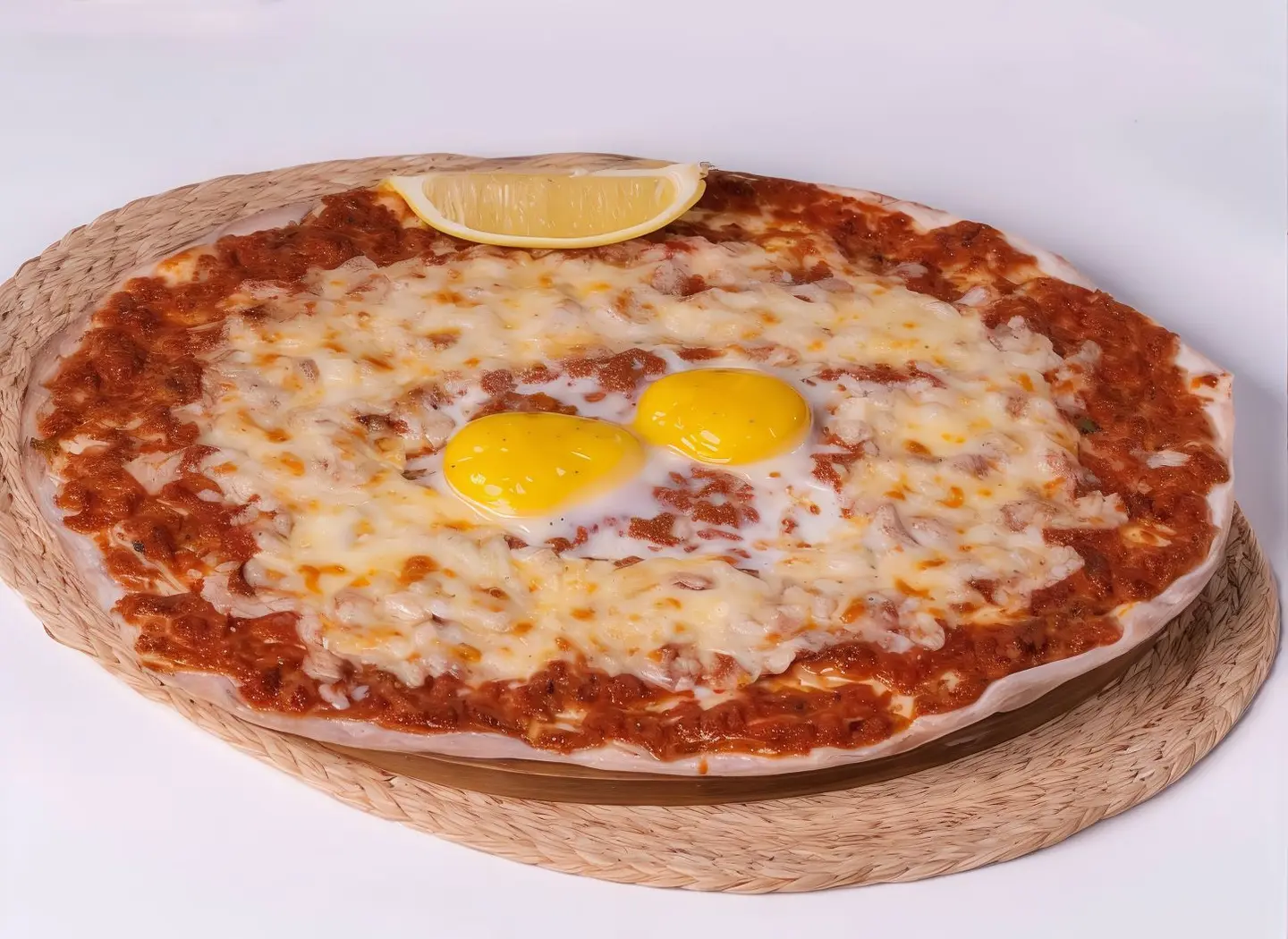 Meat With Cheese And Eggs