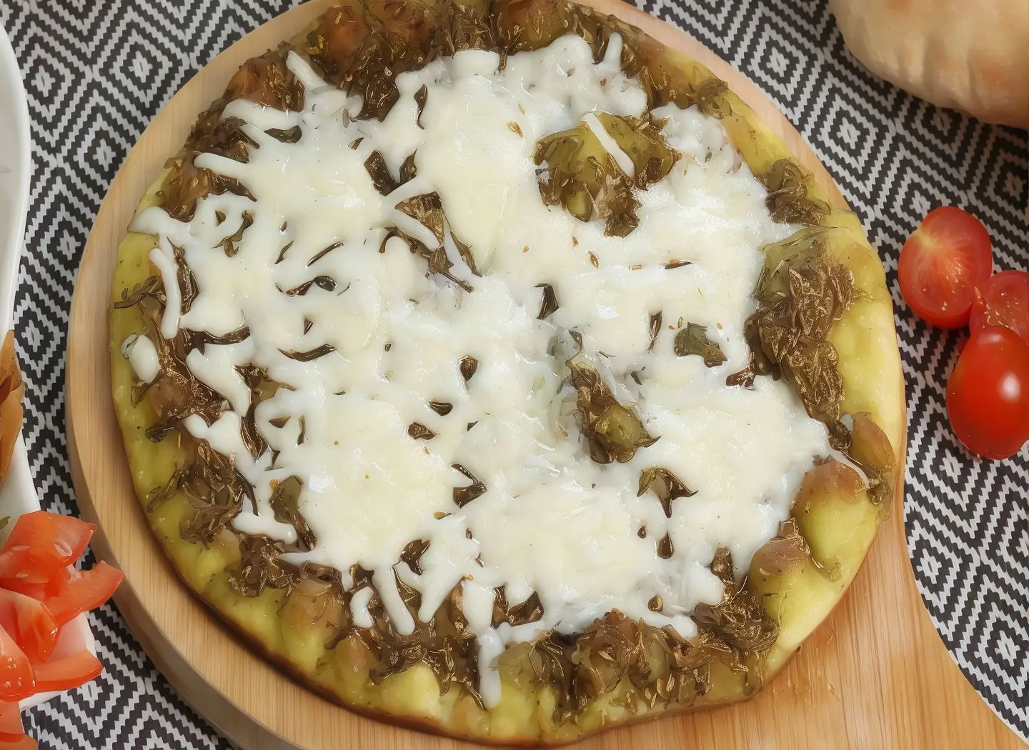 Mozzarella Cheese With Thyme