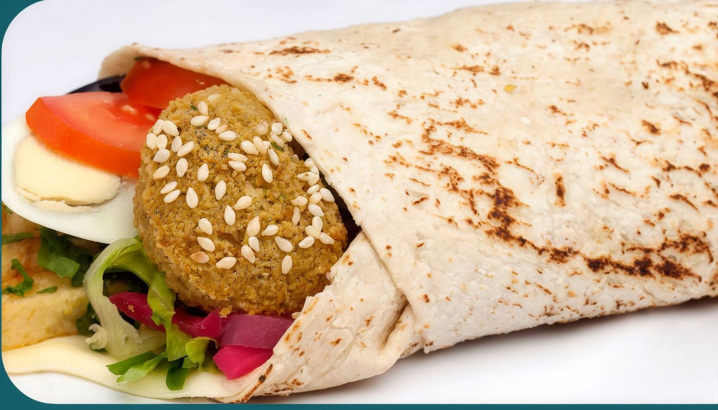 ساندوتش فلافل عادي