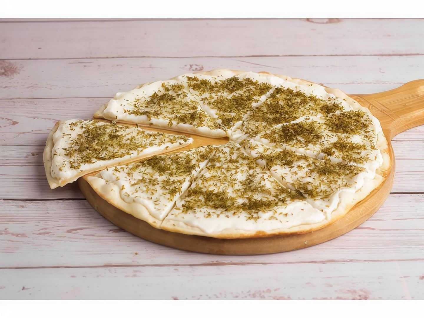 لبنة مع زعتر