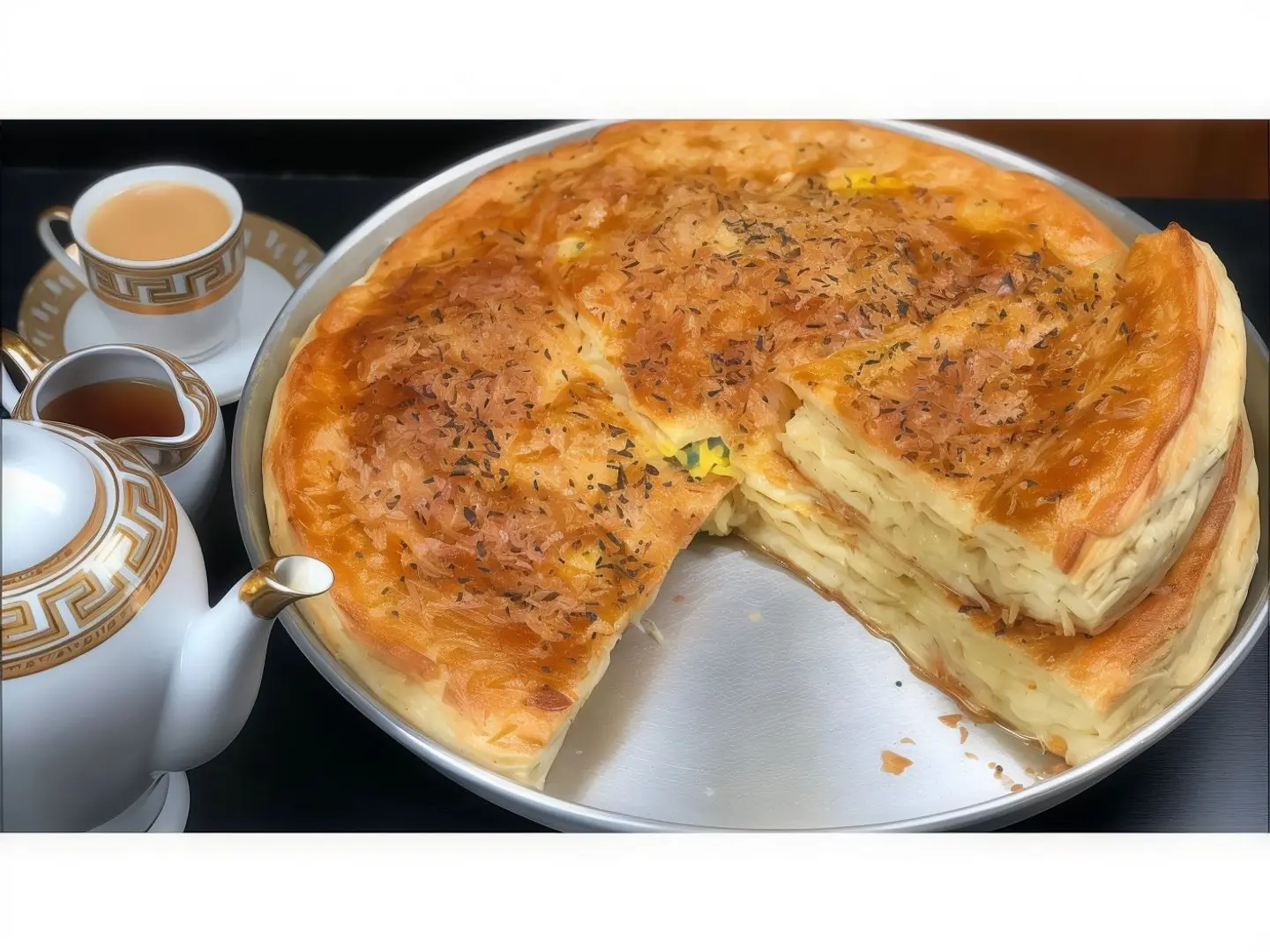 بنت الصحن بالجبن