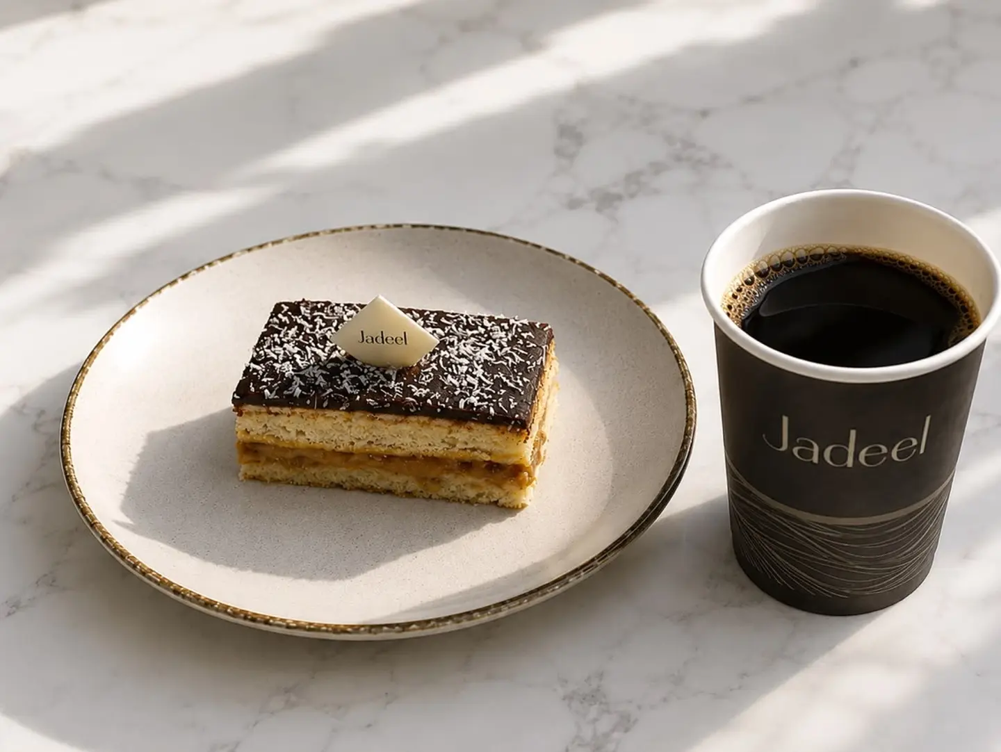 Coconut Cake W Coffee Day