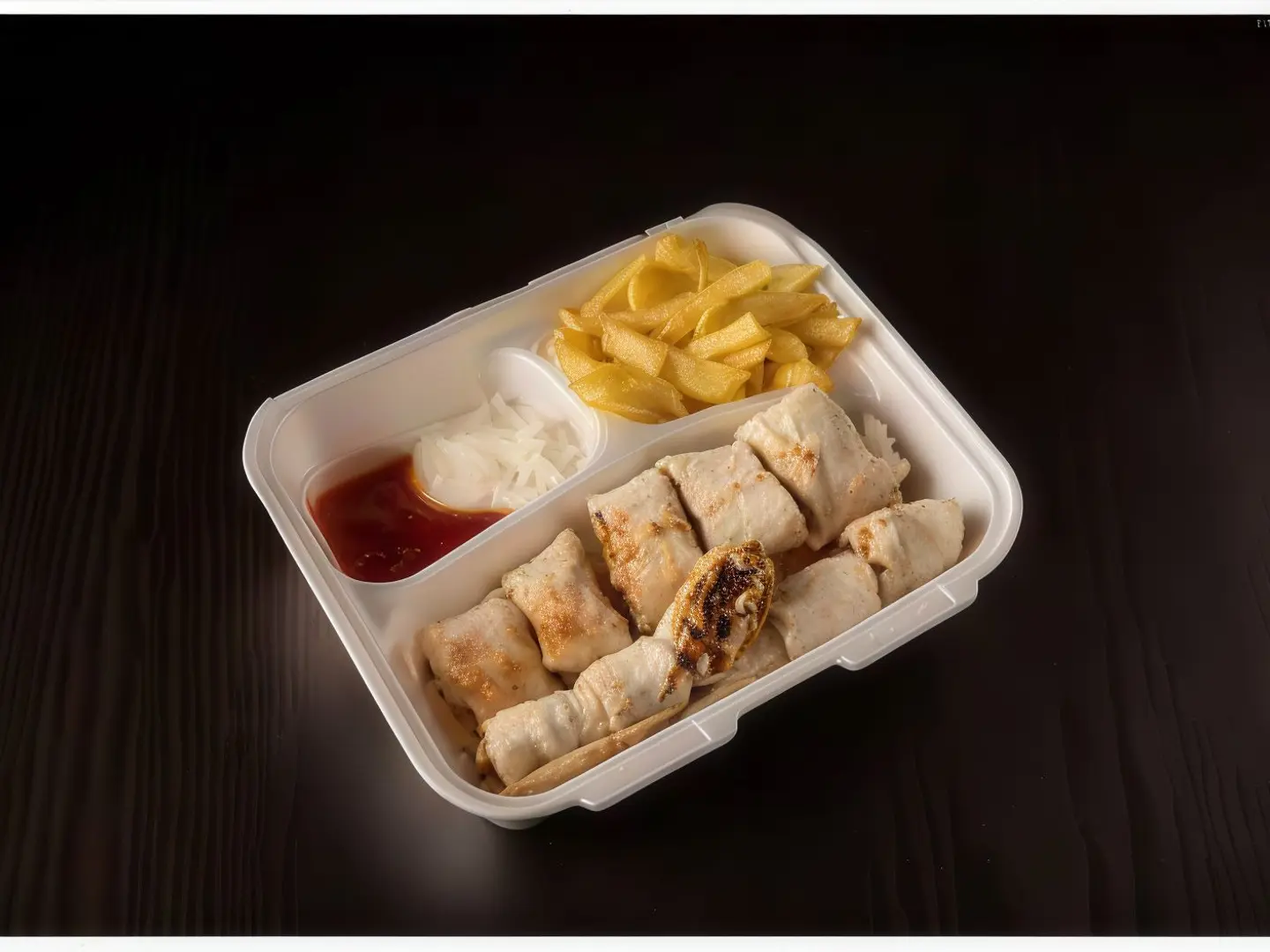 علبة شاورما صغيرة