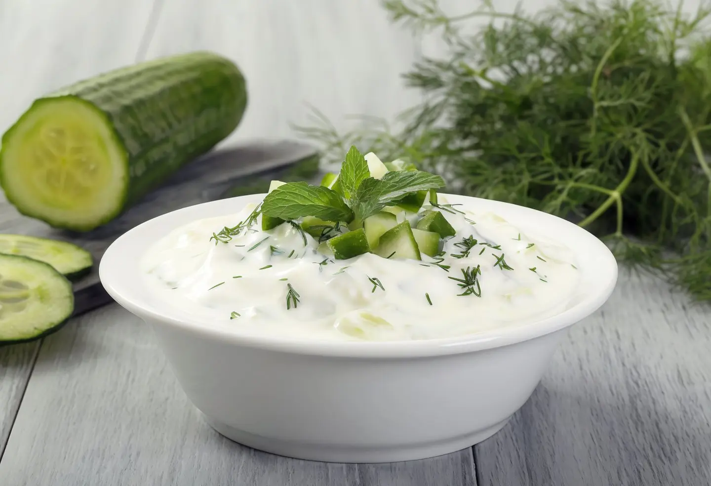 زبادي بالخيار