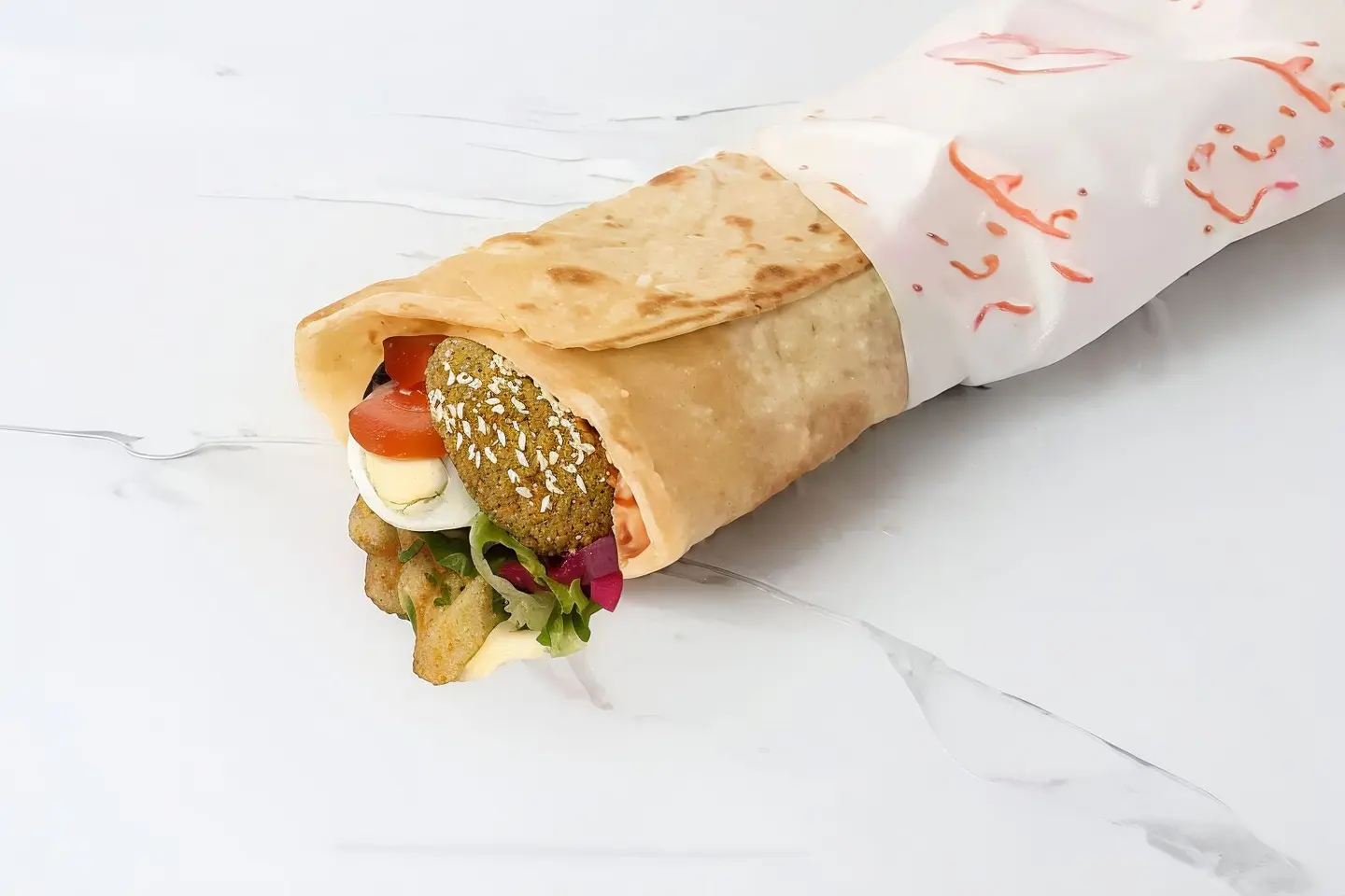 ساندويتش فلافل تشاباتي