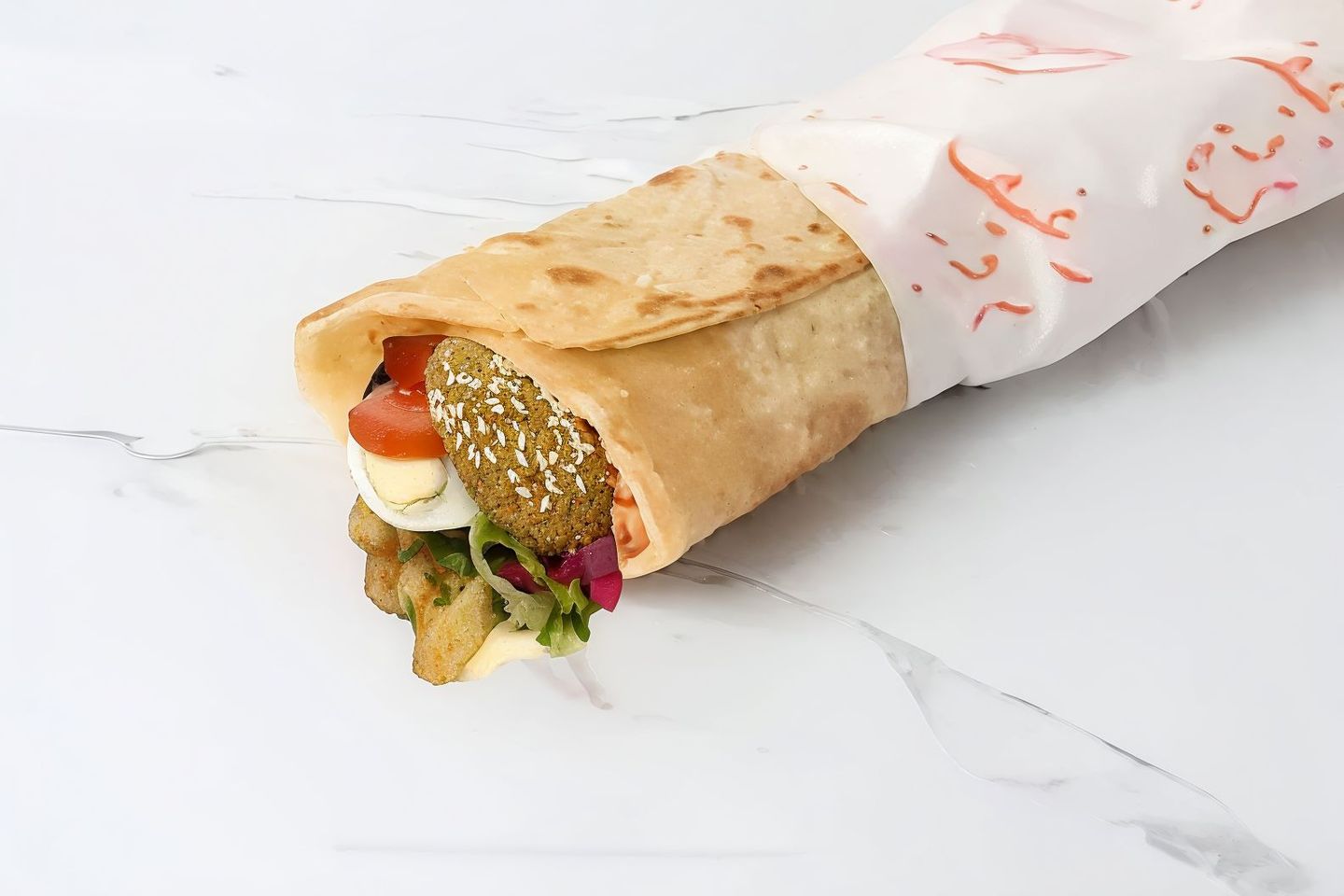 ساندويتش فلافل تشاباتي
