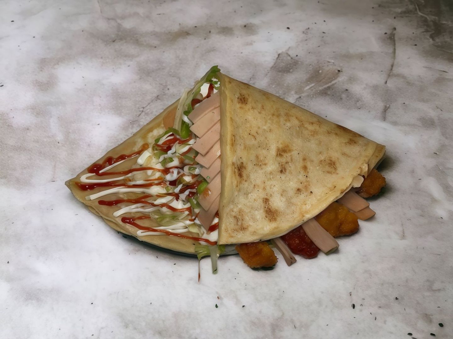كريب سوبر زنجر حار