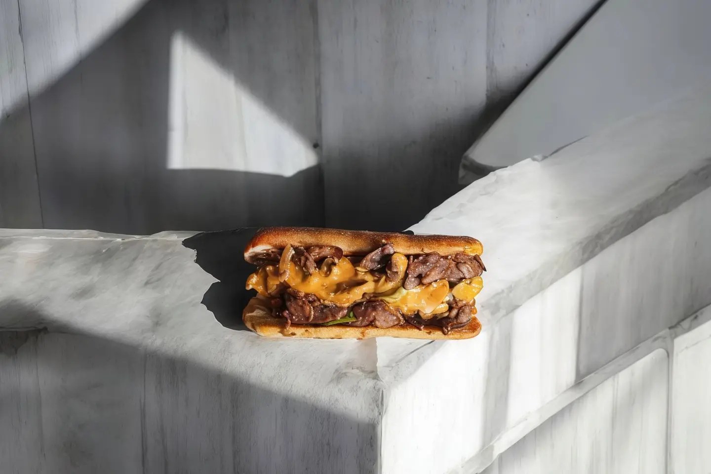 Oriental Sausage Sandwich