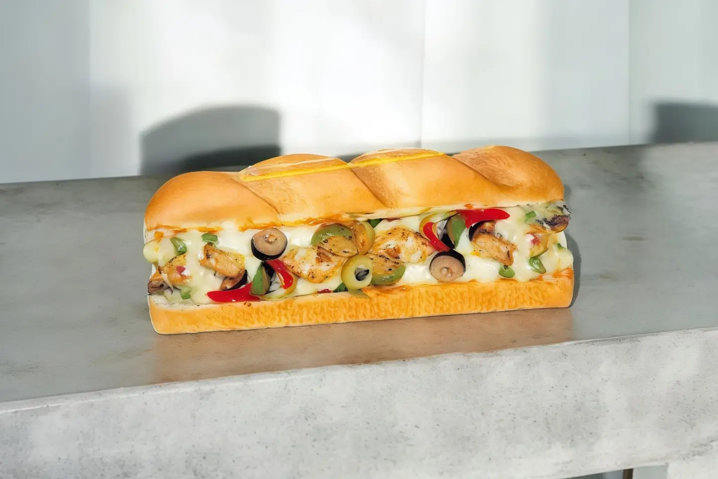 Chicken Pizza Sandwich