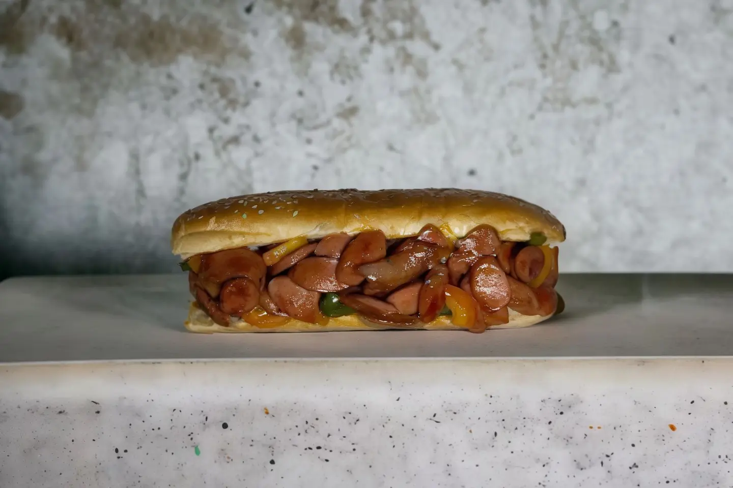 Mexican Hotdog Sandwich