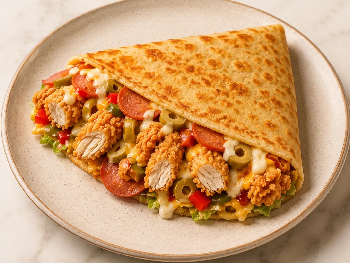 Supreme Zinger Crepe