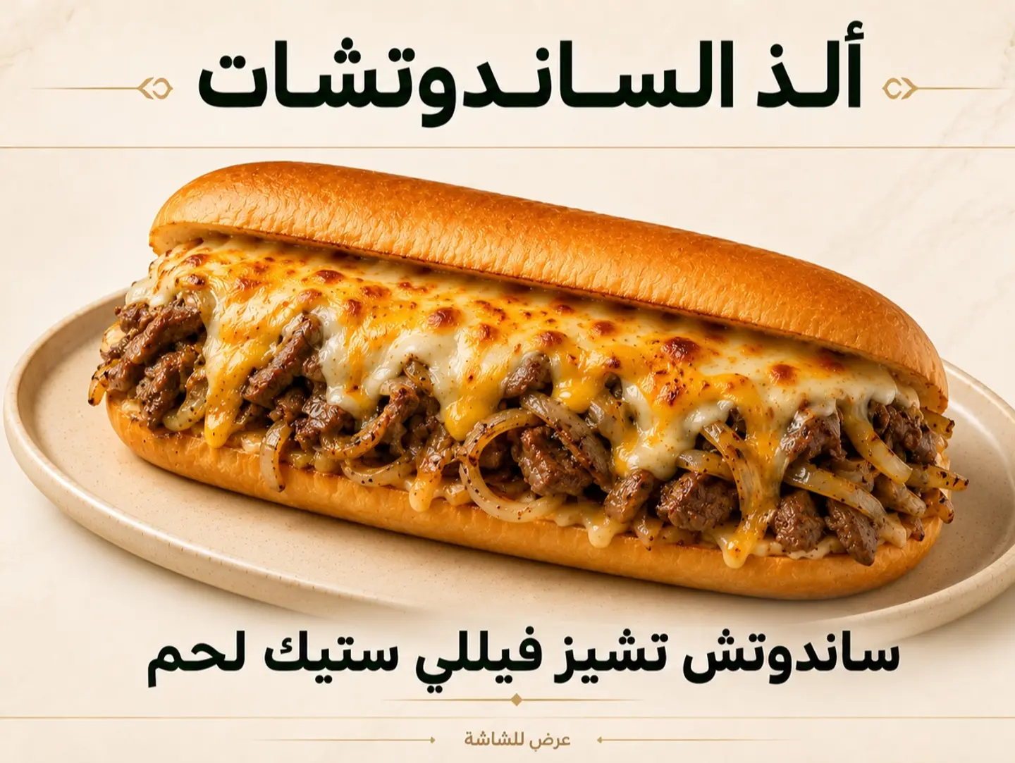 فيلي ستيك ساندويتش