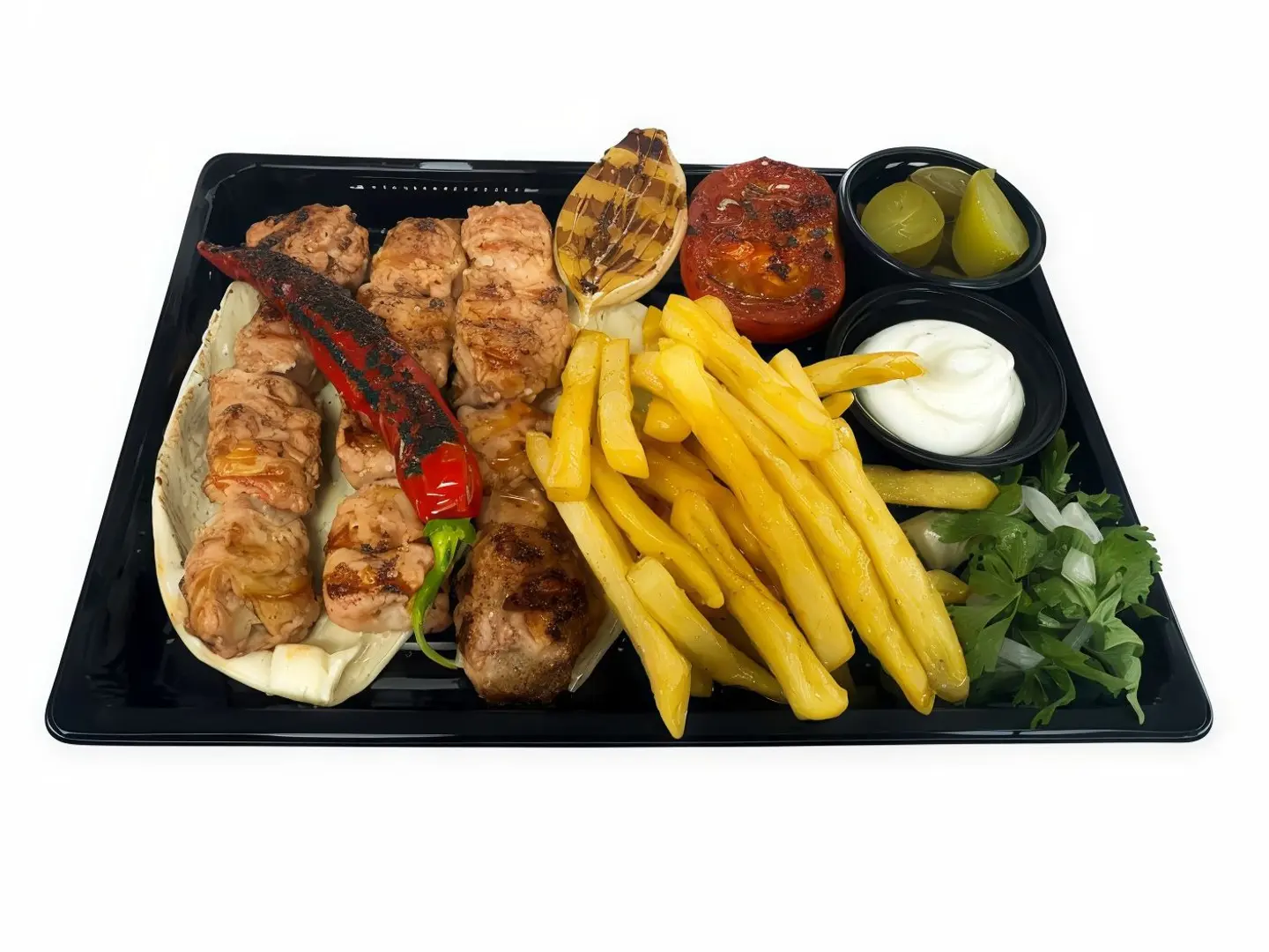 Shish Tawouk Platter
