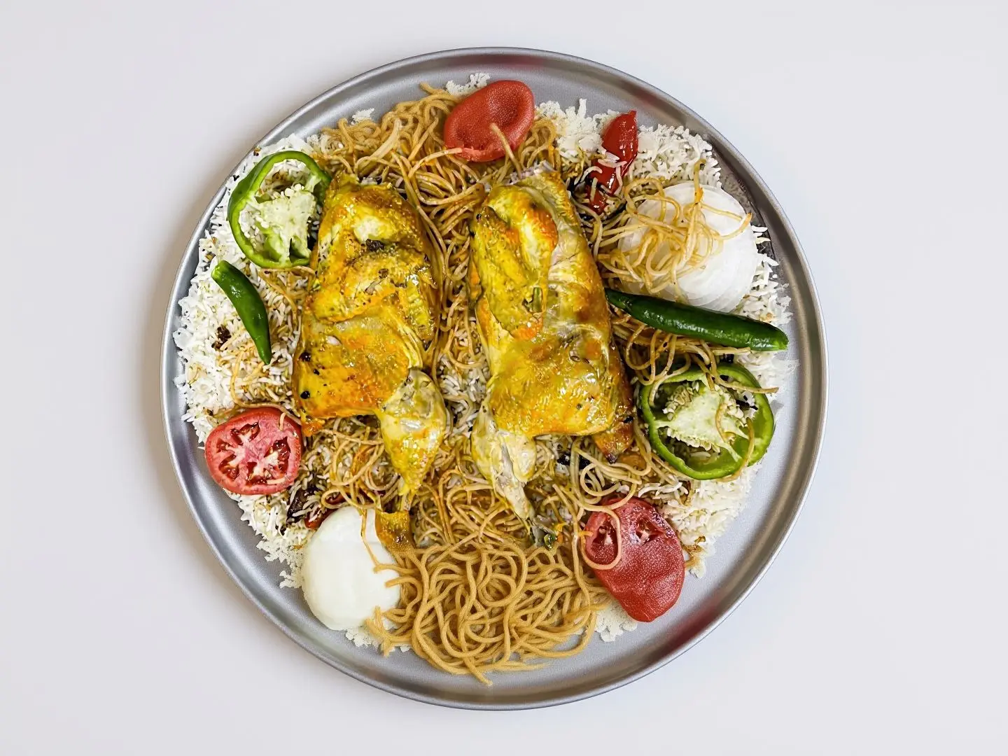 نصف دجاج مندي