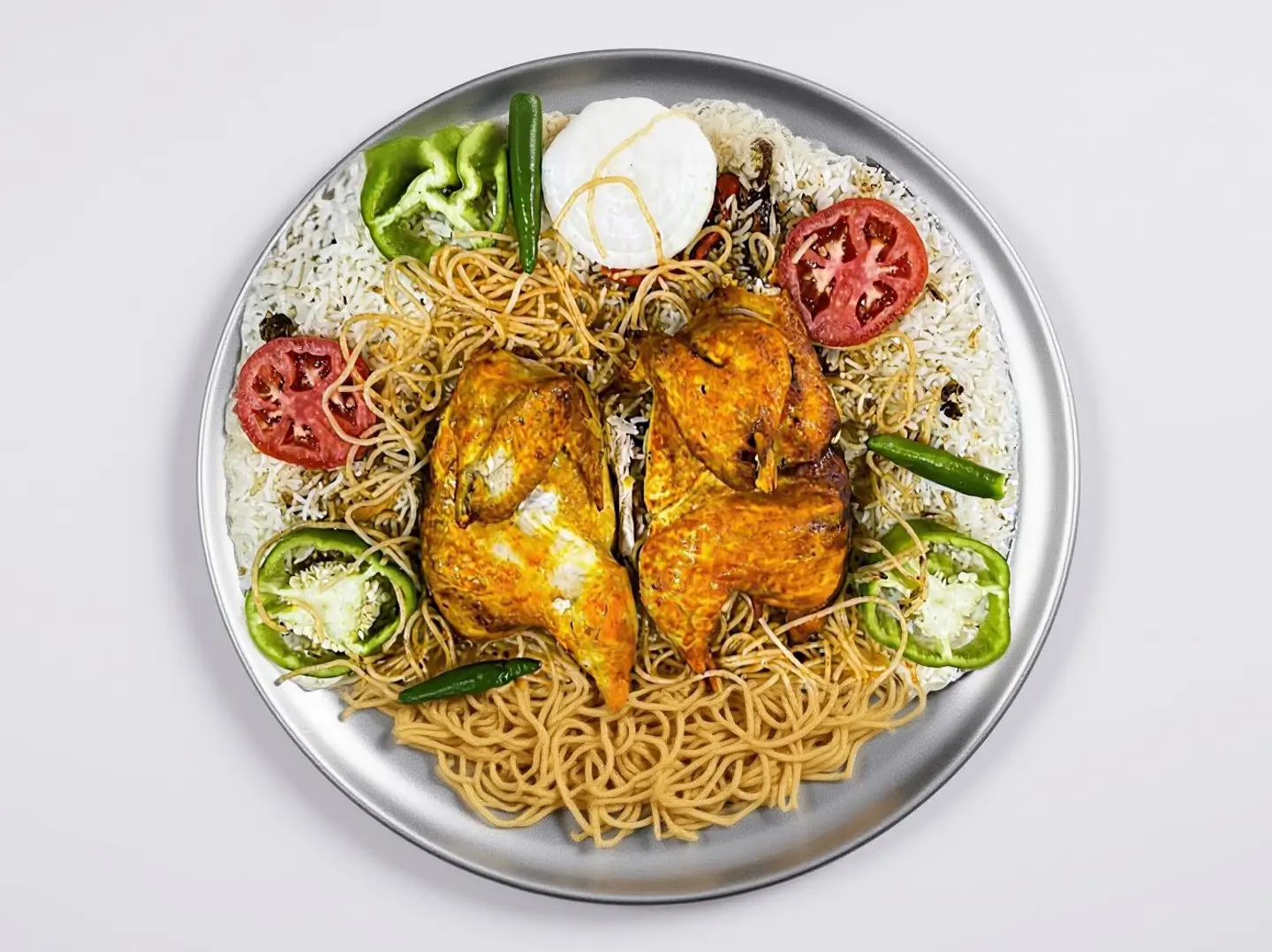 نصف دجاج محمر