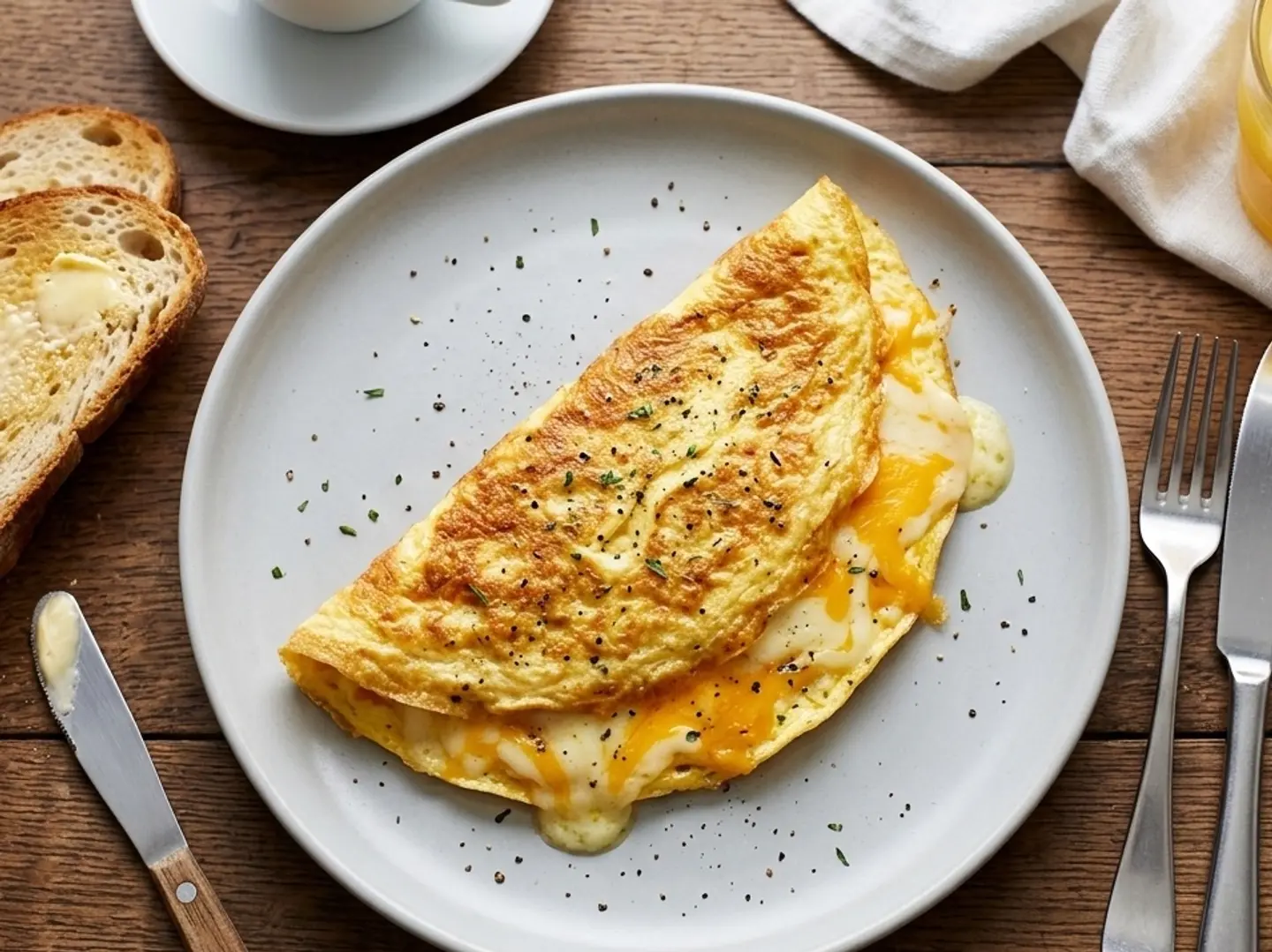 أومليت الجبن