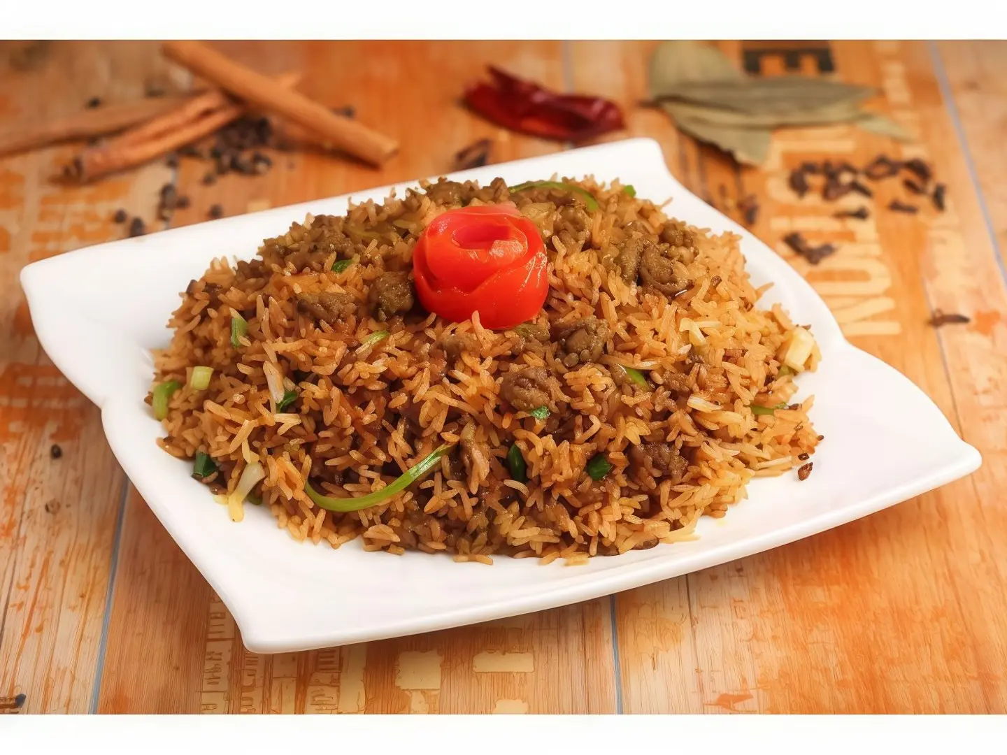 Meat Rice