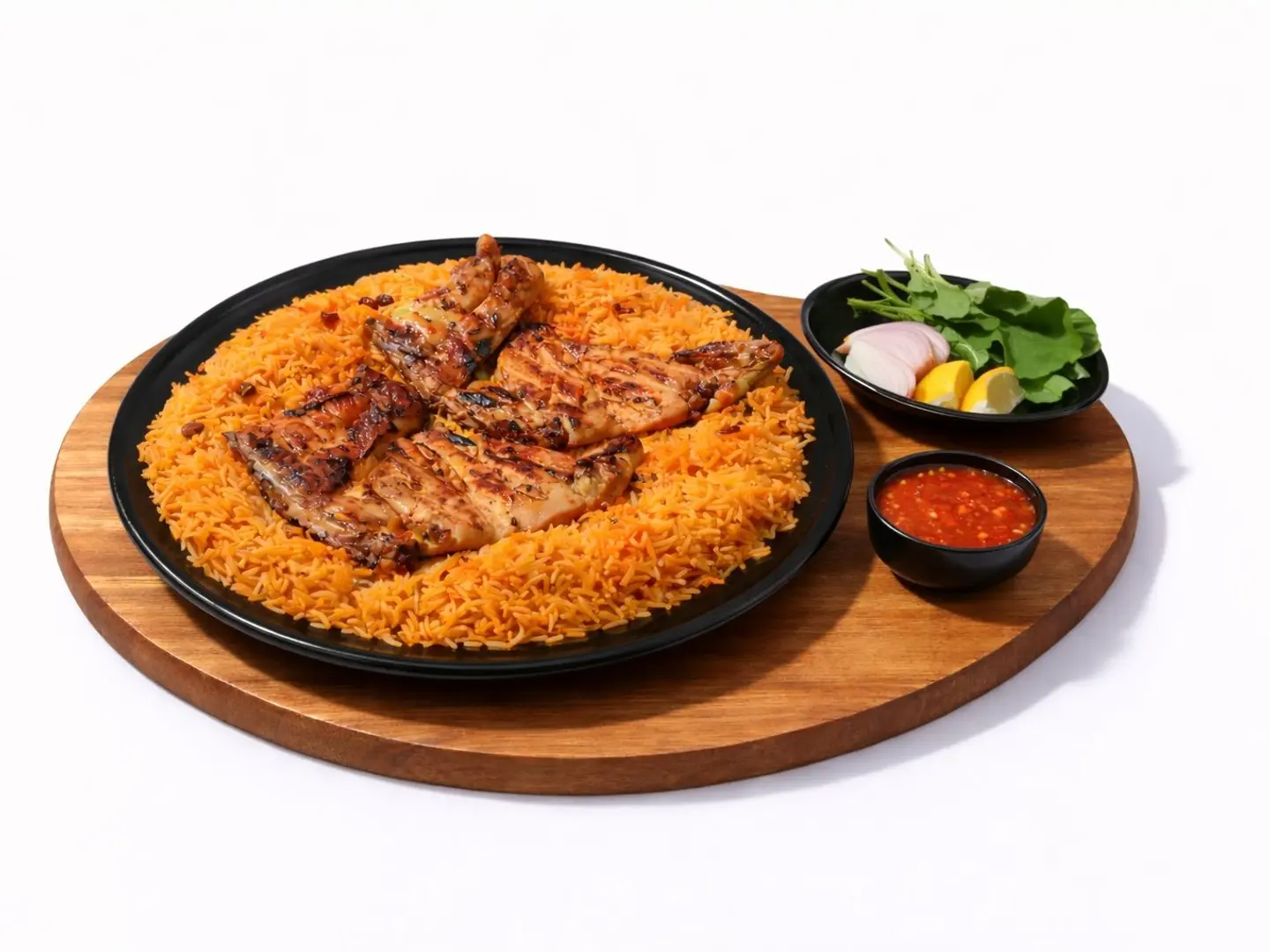 Charcoal Chicken Bukhari Rice