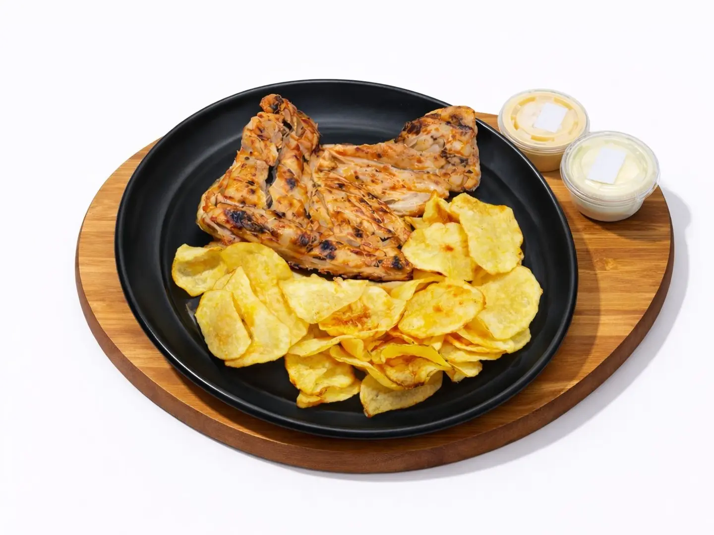 Chicken With Potato Chips